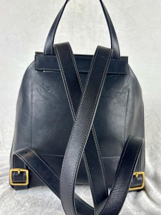 Coach Crosby Backpack in Black Natural Grain Leather main image 16